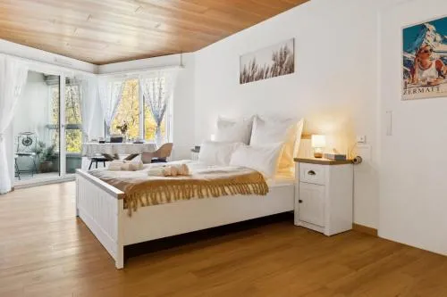 ReMo I Lake View Studio 1 - 2 Personen I See - Bergsicht I 40" Smart TV I Dusche, Fahrstuhl und Parkplatz in Ingenbohl, Schweiz