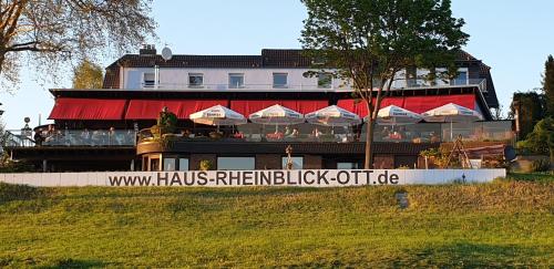 外部景觀, Haus Rheinblick Ott in 萊茵河畔林茨蒙海姆