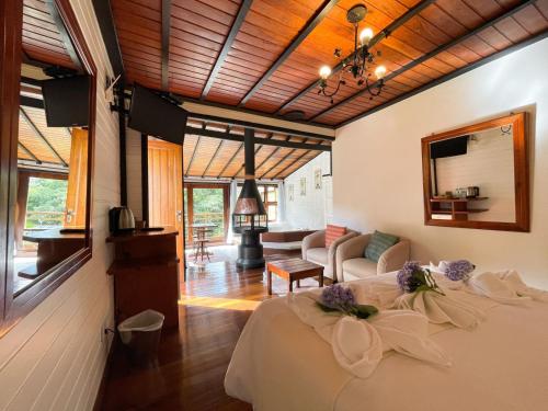 1 double bed