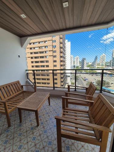 Flat com piscina, academia e vista para o mar, Vitória (Foto 6)