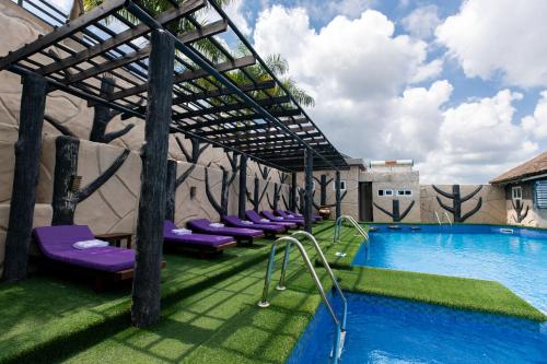 Peldbaseins, Volta Serene Hotel in Ho