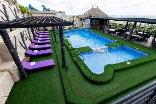 Peldbaseins, Volta Serene Hotel in Ho