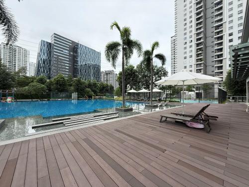 Swimming pool, Lang Retreat Apartment - Resort Pool & Elite Gym in Phuoc Kien