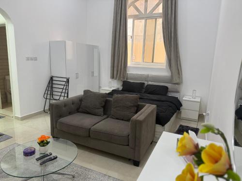 Spacious studio 30 min from yas island and airport – khách sạn tại Bắc Al-Wathba