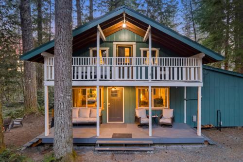 A szálláshely kívülről, The Green House- 8 mins to Mt Rainier National Park in Ashford (WA)