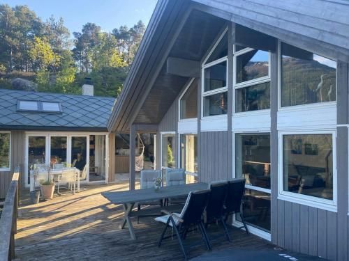 Viesnīcas āriene, Family Cabin With View Over Fjord, Mountain, Wood in Erfjord
