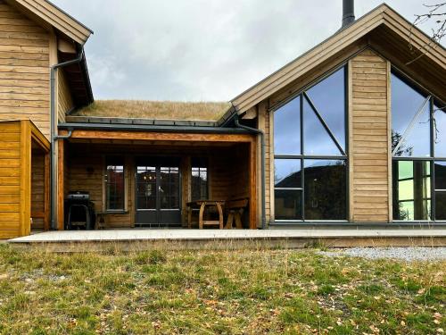 Viesnīcas āriene, Modern Family Cabin At Vegglifjell in Kravik