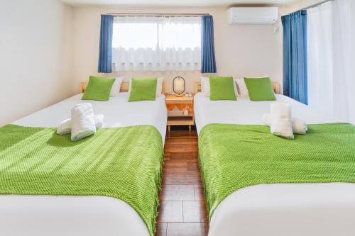 202 Room, a 6-minute walk from Tokyo Koiwa Station Direct connected to Shinjuku and Akihabara Stations Comfortable one-bedroom apartment with separate wet and dry areas