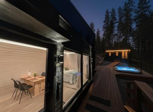 外部景觀, Spa Cabin by Hossaville in 蘇奧穆斯薩爾米