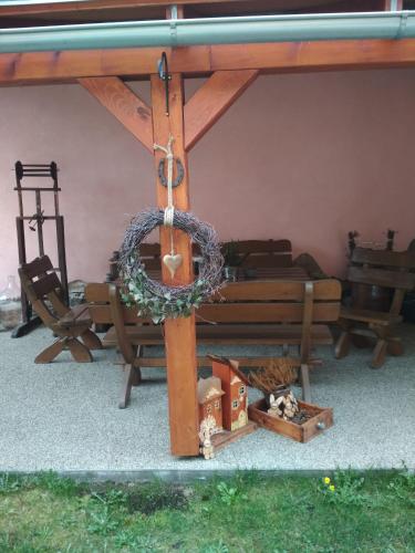 Balkons/terase, Apartmán u Kuľky (Apartman u Kulky) in Spisske Bistre