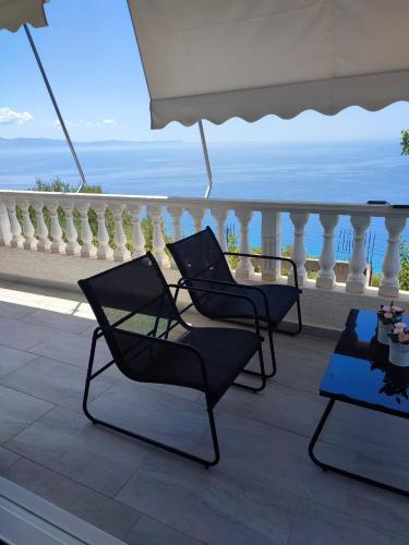Balkons/terase, Villa Alexandra in Piqeras
