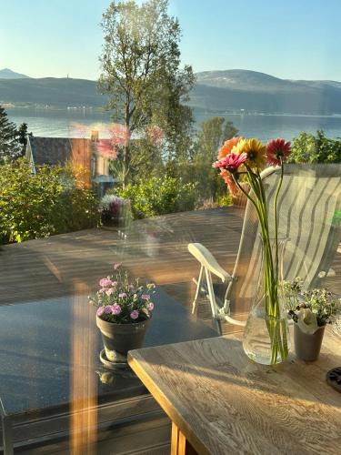 Country villa on Kvaløya, hot tube, northern lights, near Tromsø – khách sạn tại Kvaloysletta