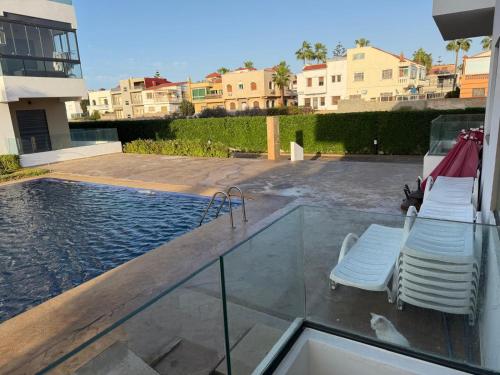 Superbe appartement 120 mc, Plage a pieds, 3 piscines & calme garanti - Sidi Rahal Plage in Sidi Rahal