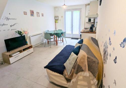 T2 calme 5 min gare, centre, parking gratuit - Location saisonnière - Dax