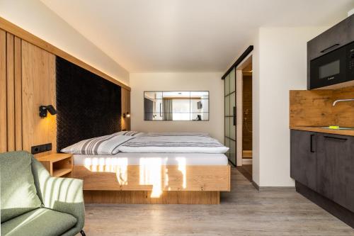 Studio Apartment with One Double Bed