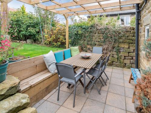 A szálláshely kívülről, Vinca Cottage in Burniston