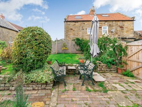 A szálláshely kívülről, Vinca Cottage in Burniston