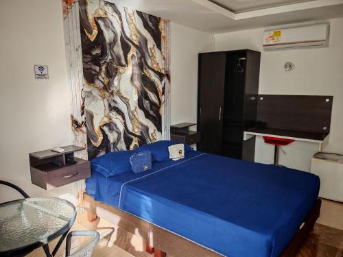 1 double bed