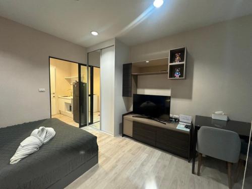 ห้องพัก แบบ Studio ติดเซ็นทรัลเวสเกต in Bang Yai