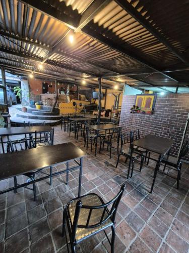 Pub/Lounge, Cabaña Vie Donaire (Cabana Vie Donaire) in Ráquira