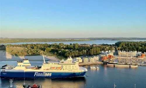 Passatblick in Travemünde, Deutschland