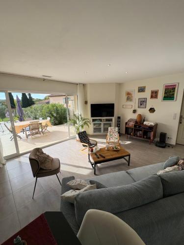 Maison 6 pers avec piscine proche des Cascades du Sautadet in La Roque-sur-Ceze