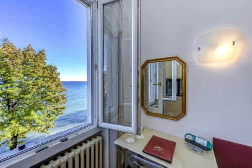 Aussicht, Hotel Europa in Desenzano del Garda