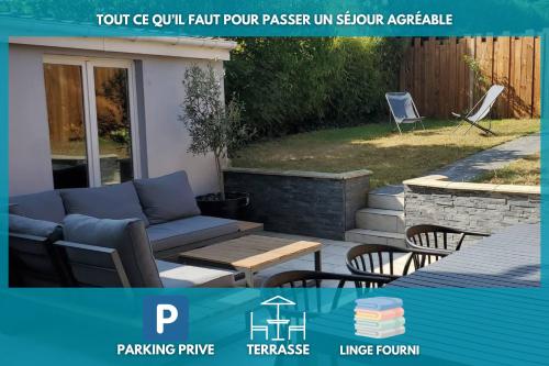La Wim’Heureuse, maison située entre mer&campagne. – khách sạn tại Wimille