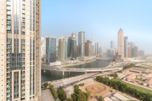 景觀, Luxury 1BR Apartment with city view AlHabtoor City in 朱美拉