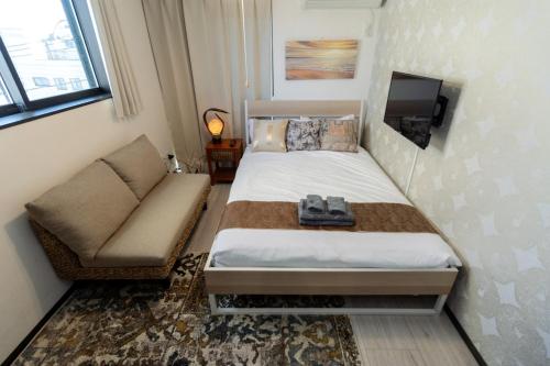 Tokyo Skytree 402 Bali-Style Double bed Bath & WC