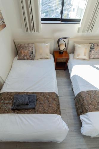 Tokyo Skytree 401 Bali-Style Twin bed Bath & WC