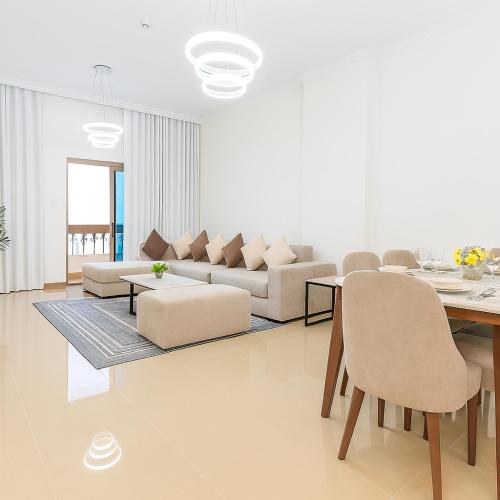 Sunset Beach Escape at Palm Jumeirah 240 by The Rosewood Vacation Homes Rental LLC in The Palm Jumeira