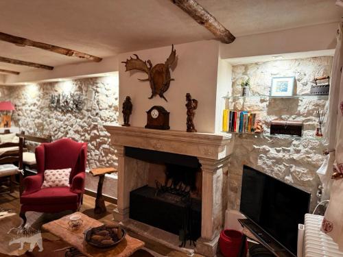 Krogs/atpūtas telpa, PESCULUM nel borgo in Pescocostanzo