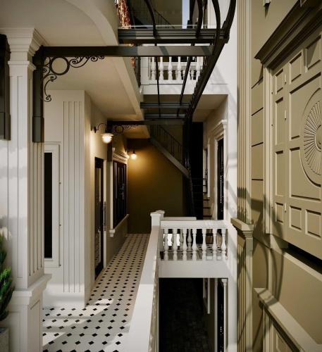 Exterior view, The White Villa Van Mieu in Hoan Kiem District - Hang Bong/Quan Su