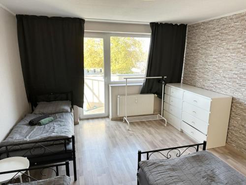 Balcony/terrace, Work and Stay near Frankfurt Airport 2BR and Balcony in Raunheim