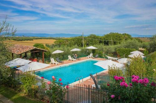 A szálláshely kívülről, Rural Apartment With Views Of Lake Trasimeno in Casamaggiore