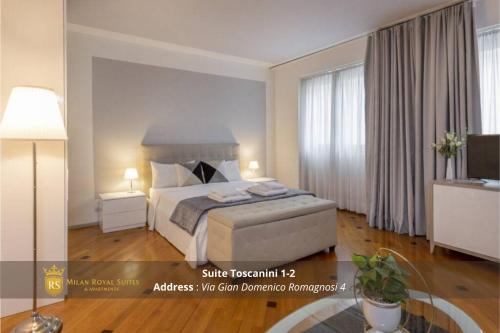 Milan Royal Suites - Centro Room Type - One-Bedroom Apartment - Via Romagnosi 4 A