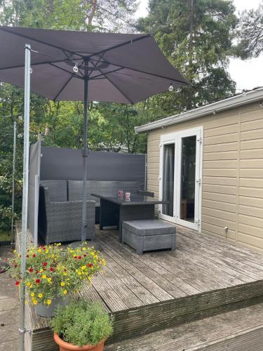Chalet op 5 vakantiepark Krieghuusbelten Raalte in Baarn