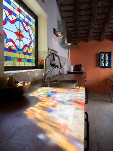 köök, B&B Casa Vitalidad in Ontinyent