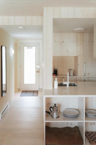 Entrance, Volume Nord - Loft de montagne in Stoneham (QC)