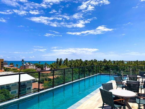 Flat bijupira exclusive brisa do mar em Porto de galinhas a 100 metros das piscinas naturais in Overige