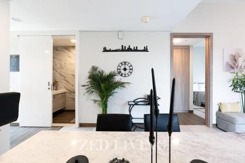 Sol Bay - Stay in style with Burj Khalifa views - Zed Living - image 9