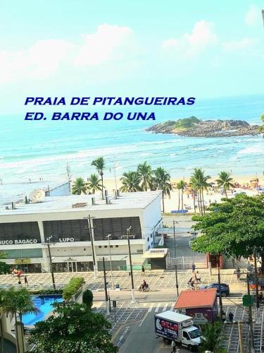 Praia Pitangueiras Guarujá Apto 74 Pé na Areia e Vista para o Mar – khách sạn tại Pitangueiras