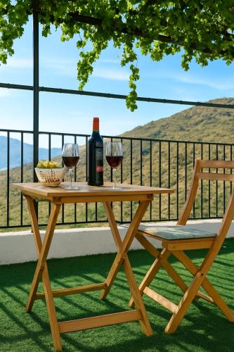 A környék, Casa del Agua- Casa rural con encanto en Sierra Nevada terraza y chimenea in Abrucena