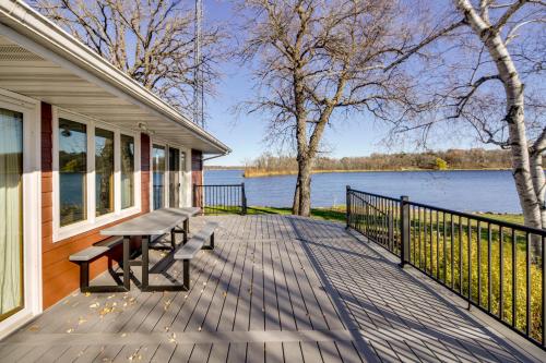 South Long Lake Home with Swim Area Pets Welcome! in Brainerd (MN)