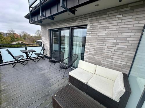 Terraza/balcón, Modernes Deluxe-Apartment in Kaarst, nahe Düsseldorf (Modernes Deluxe-Apartment in Kaarst, nahe Dusseldorf) in Kaarst