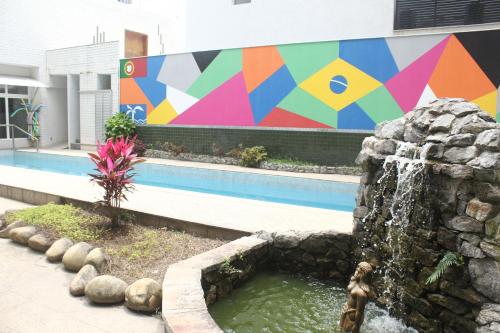 مسبح, Hotel Du Lac Macaé (Hotel Du Lac Macae) in ماكي