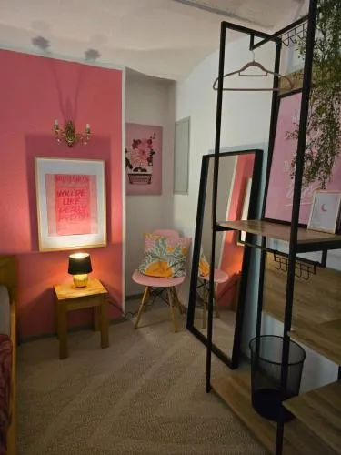 Hostel Bertha-Marie Flamingo Lounge in Greifswald, Deutschland
