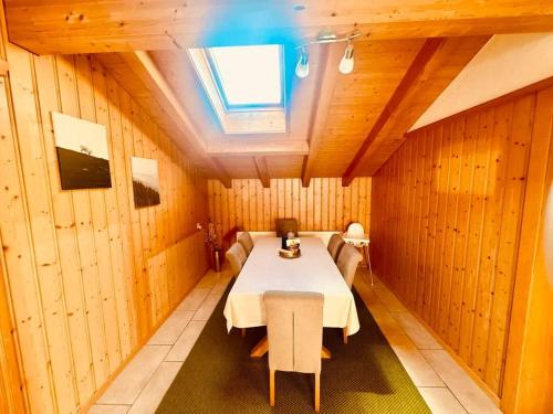 Chalet with Scenic Valley & Mountain Views in Lutschental