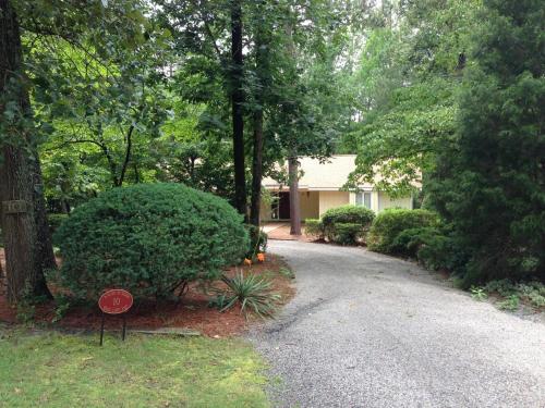 Gorgeous water and golf views at A Slice of Seven in Pinehurst